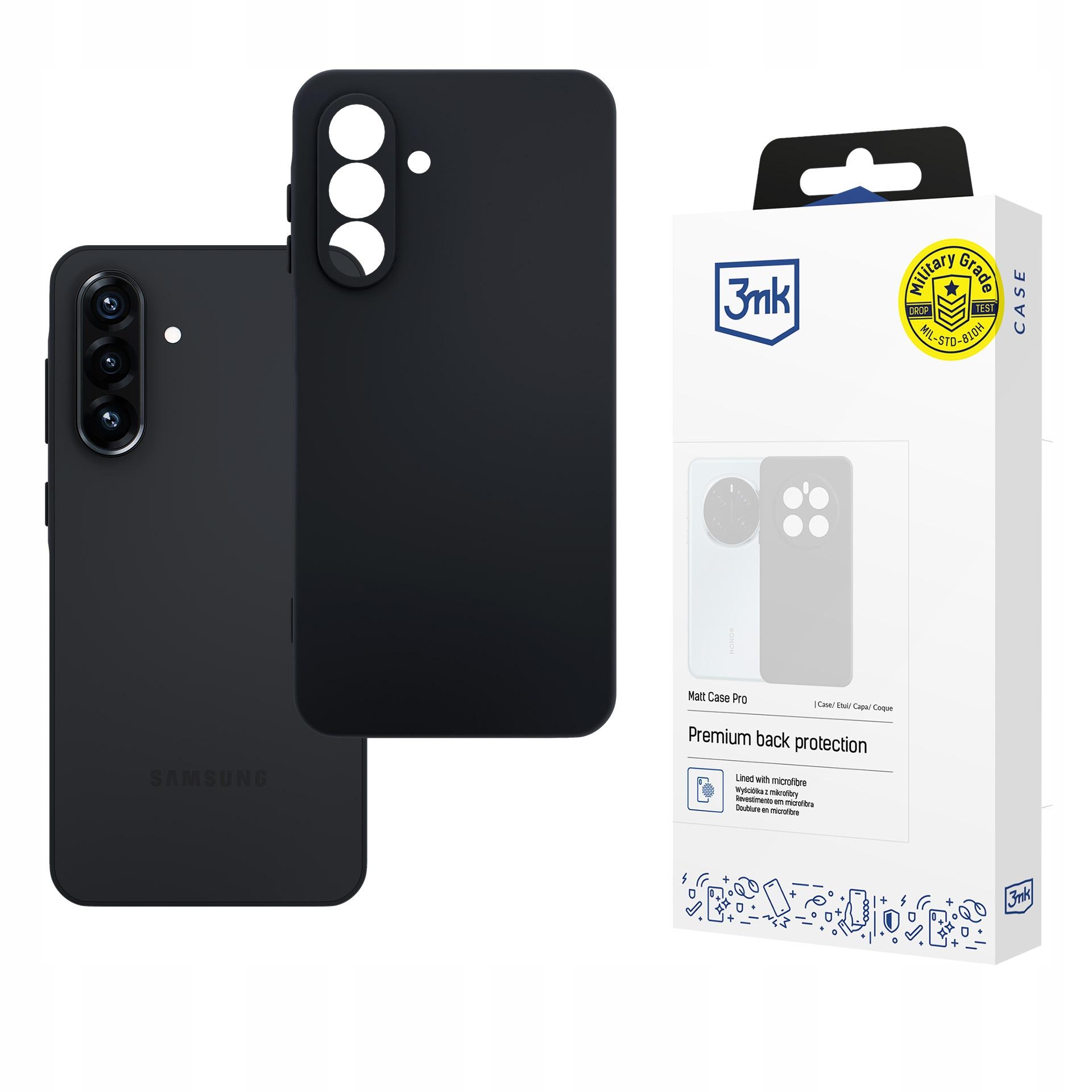 3MK Matt Case Do Samsung Galaxy A26 5G Ochrona I Antypoślizgowe Wzmacnianie