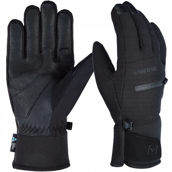 Pánské lyžařské rukavice Viking Kuruk 2.0 Kapsa Na Ski Pass 7