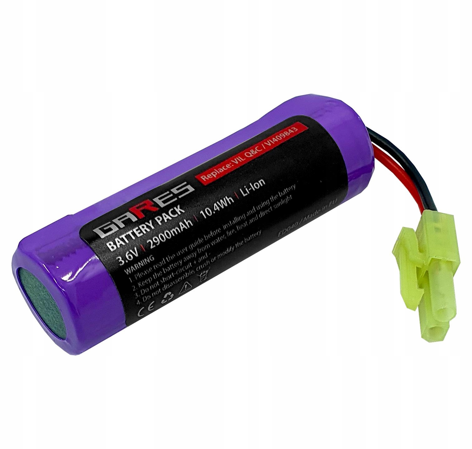 Bateria do Vileda Quick & Clean 3,6V 2,9Ah Model Professional