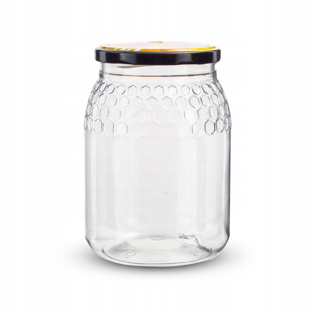 

Słoik 746 ml Plastikowy z zakrętką 48 sztuk miód