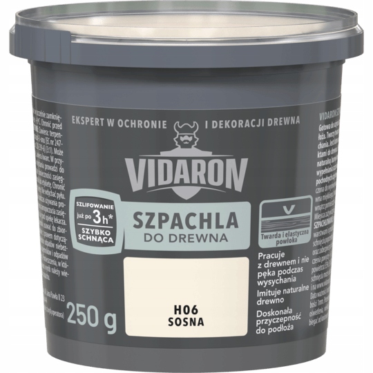 

Szpachla do drewna sosna 250g Vidaron