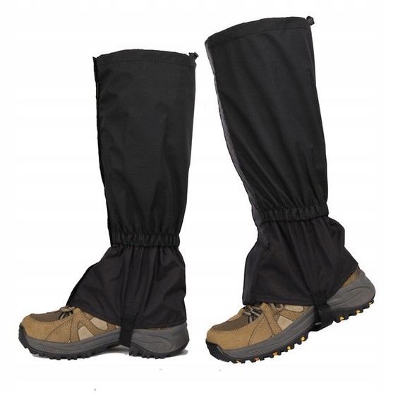 STUPTUTY OCHRANIACZE NA BUTY WODOODPORNE LEKKIE UNIWERSALNE CZARNE 2szt