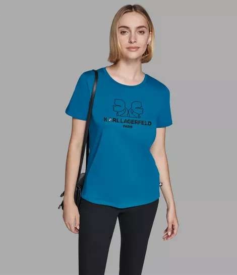 Karl Lagerfeld dámské tričko Double M