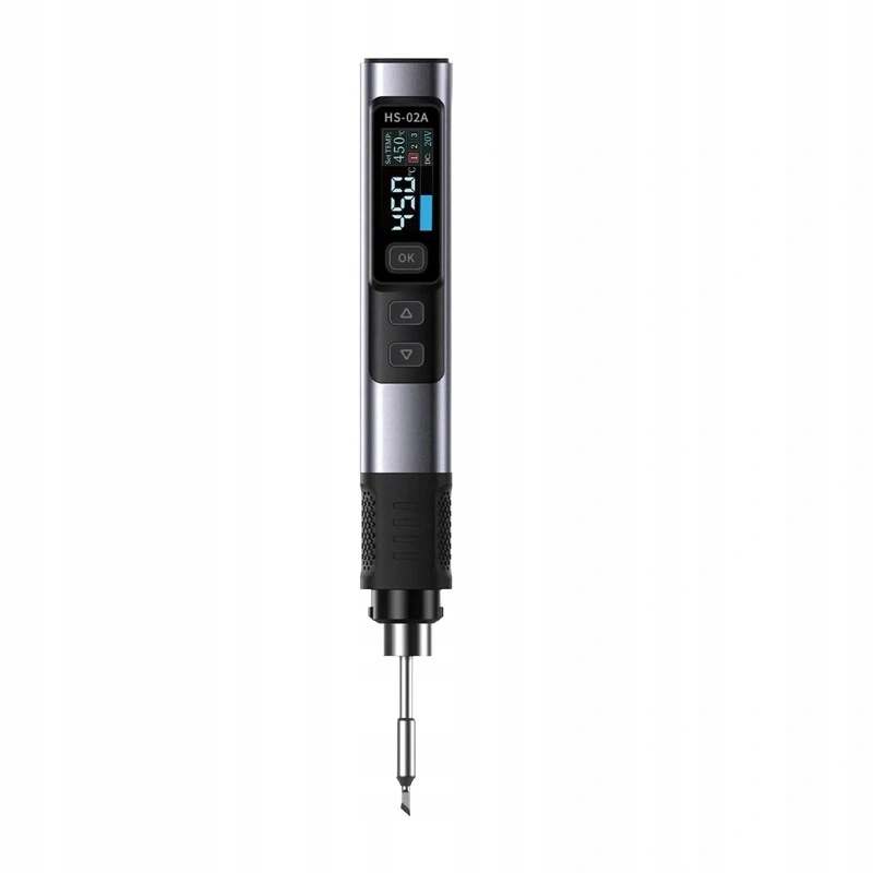 Lutownica Usb C Pd Qc Fnirsi Hs 02A 100W 6 Grotów Pcb Smd Serwis Napraw
