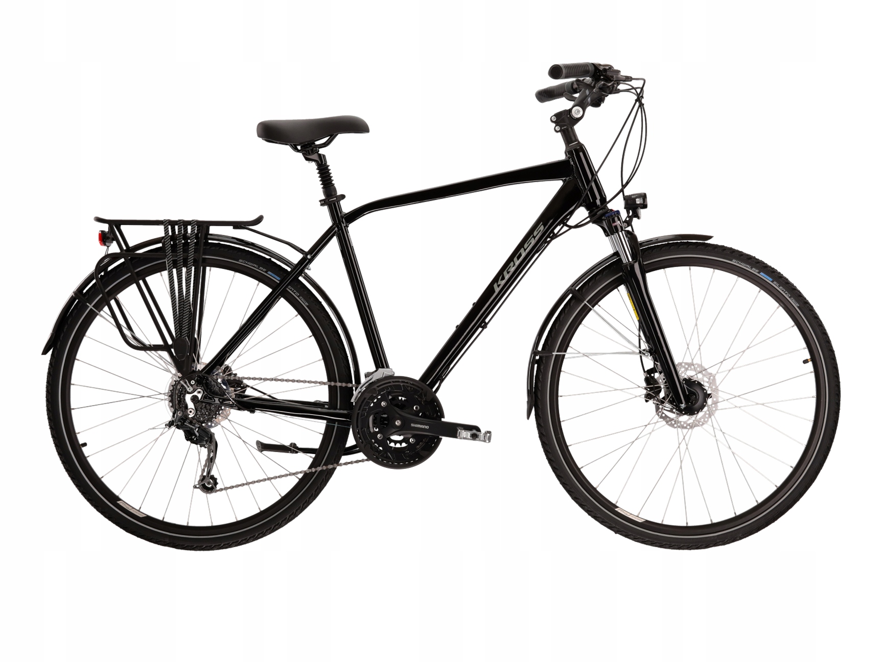 Rower trekkingowy Kross Trans 8.0 rama 21 cali koło 28 " czarny