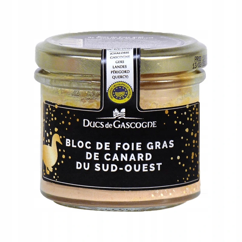 Levně Ducs de Gascogne Kachní Foie Gras z Jihozápadu Francie v bloku (sklo), 90g