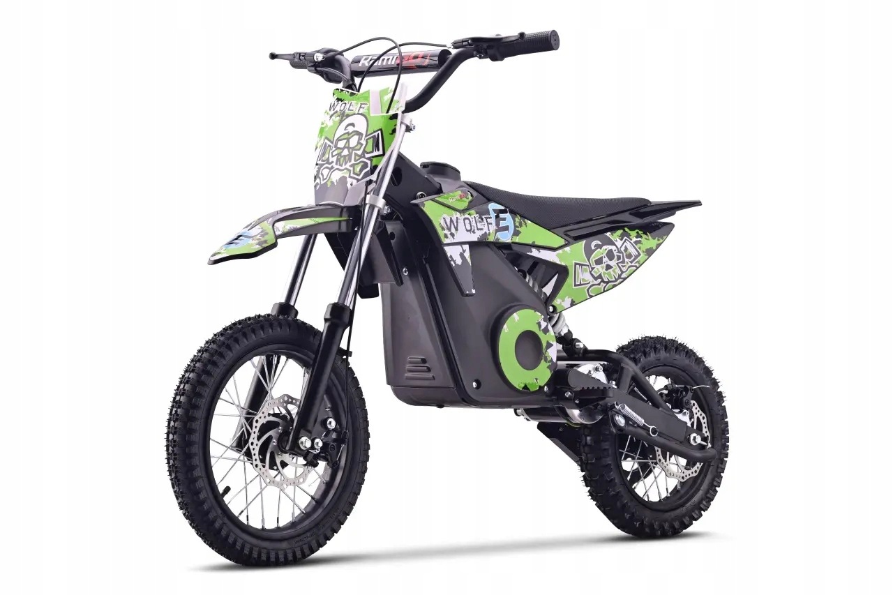 Pojazd Motor Elektryczny Wolf- E Zielony Ramiz