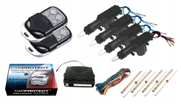 Центральный замок Carprotect RAPTOR металлический пульт дистанционного управления