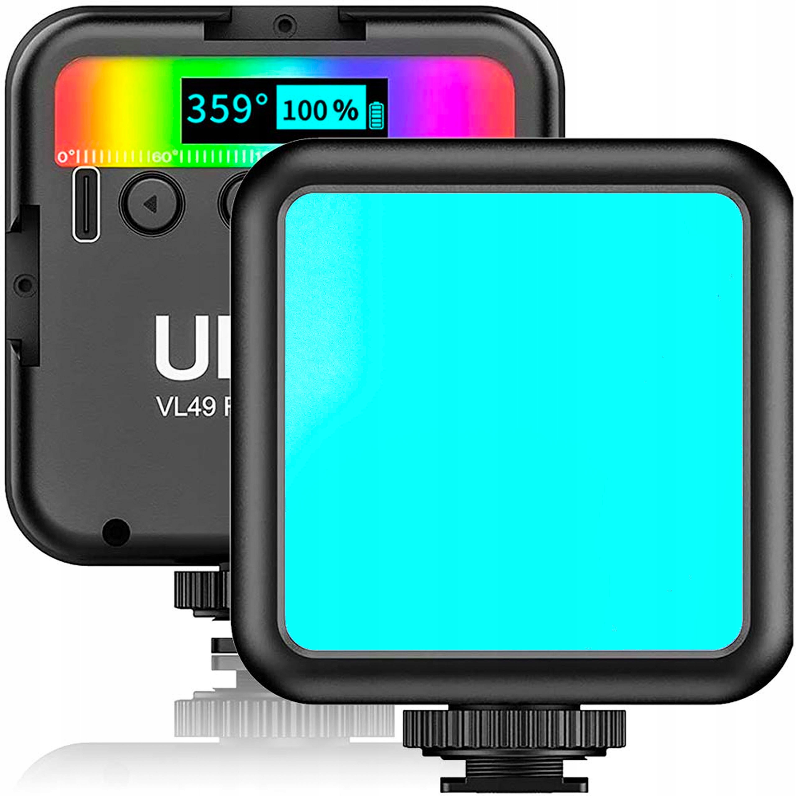 

Ulanzi Lampa Rgb Led Mini Mała Oświetlenie Ciągłe