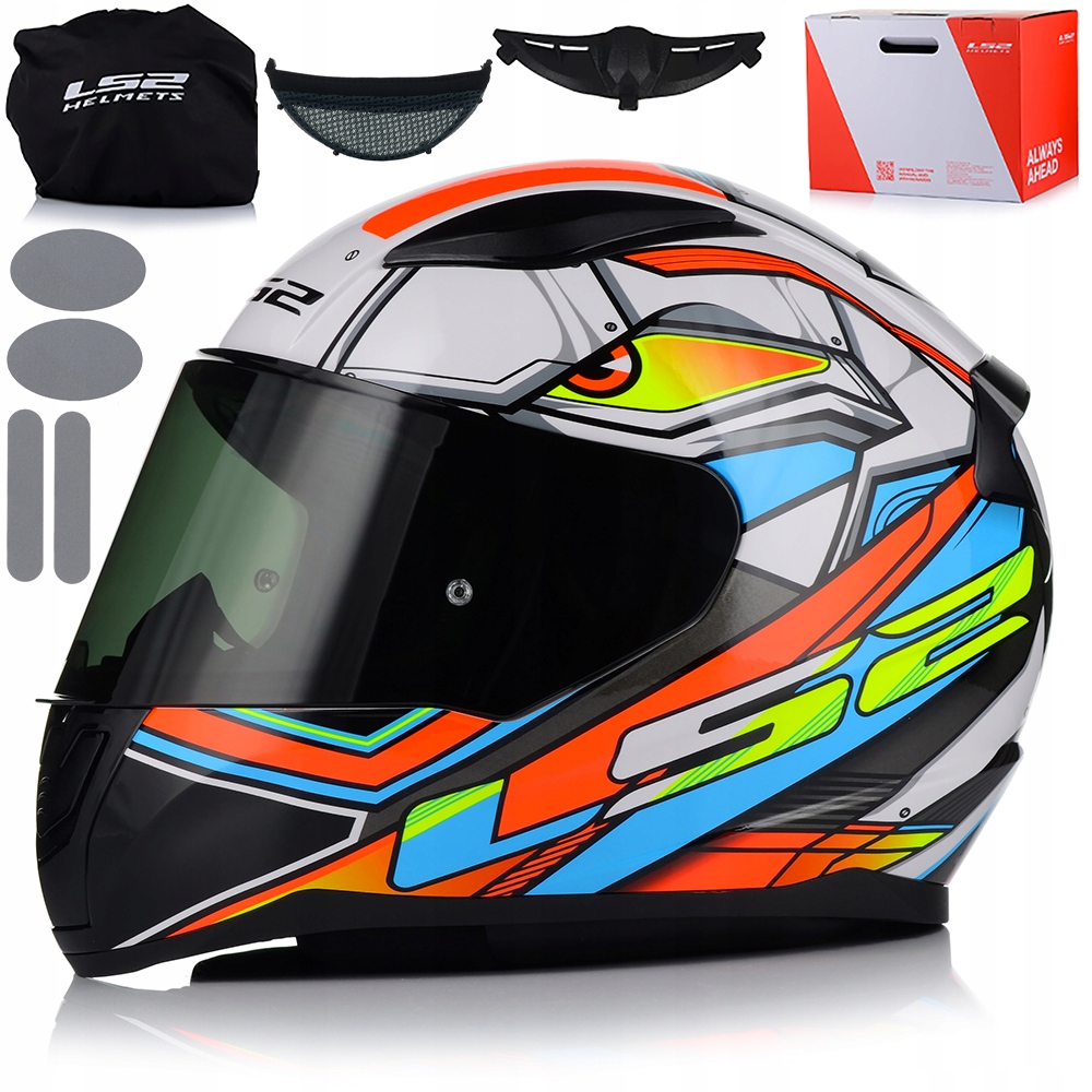 Motocyklová Prilba LS2 FF353 Rapid II Xdron System Pinlock 22.06 2x Sklo