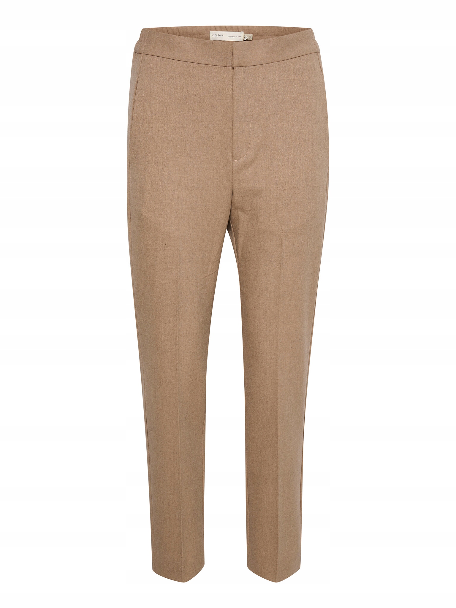 Inwear Spodnie materiałowe Nakita 30107961 Brązowy Regular Fit