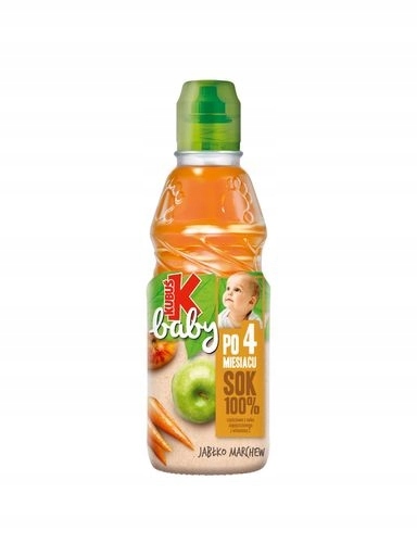 Levně 10 x Kubuś Baby Džus 100% po 4. měsíci jablko mrkev 300 ml