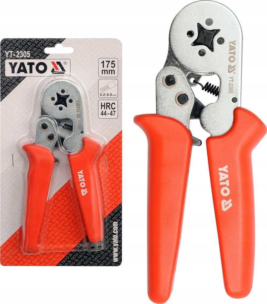 

Zaciskarka Praska Do Tulejek Szczypce 0,2-6mm Yato