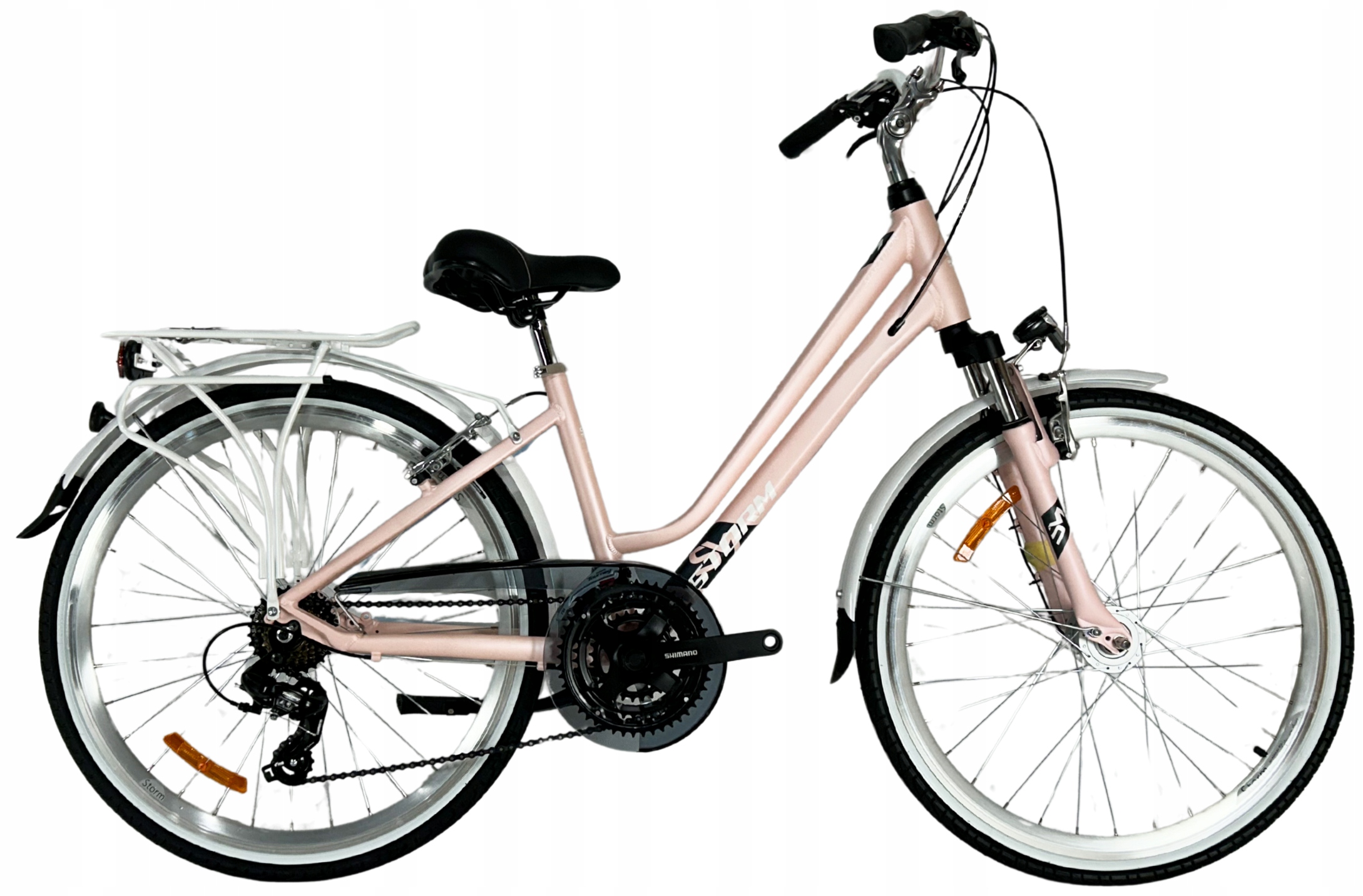 Rower Trekkingowy 26 Storm Marathon 2.0 Lady rama 15 26 pudrowy róż 2025
