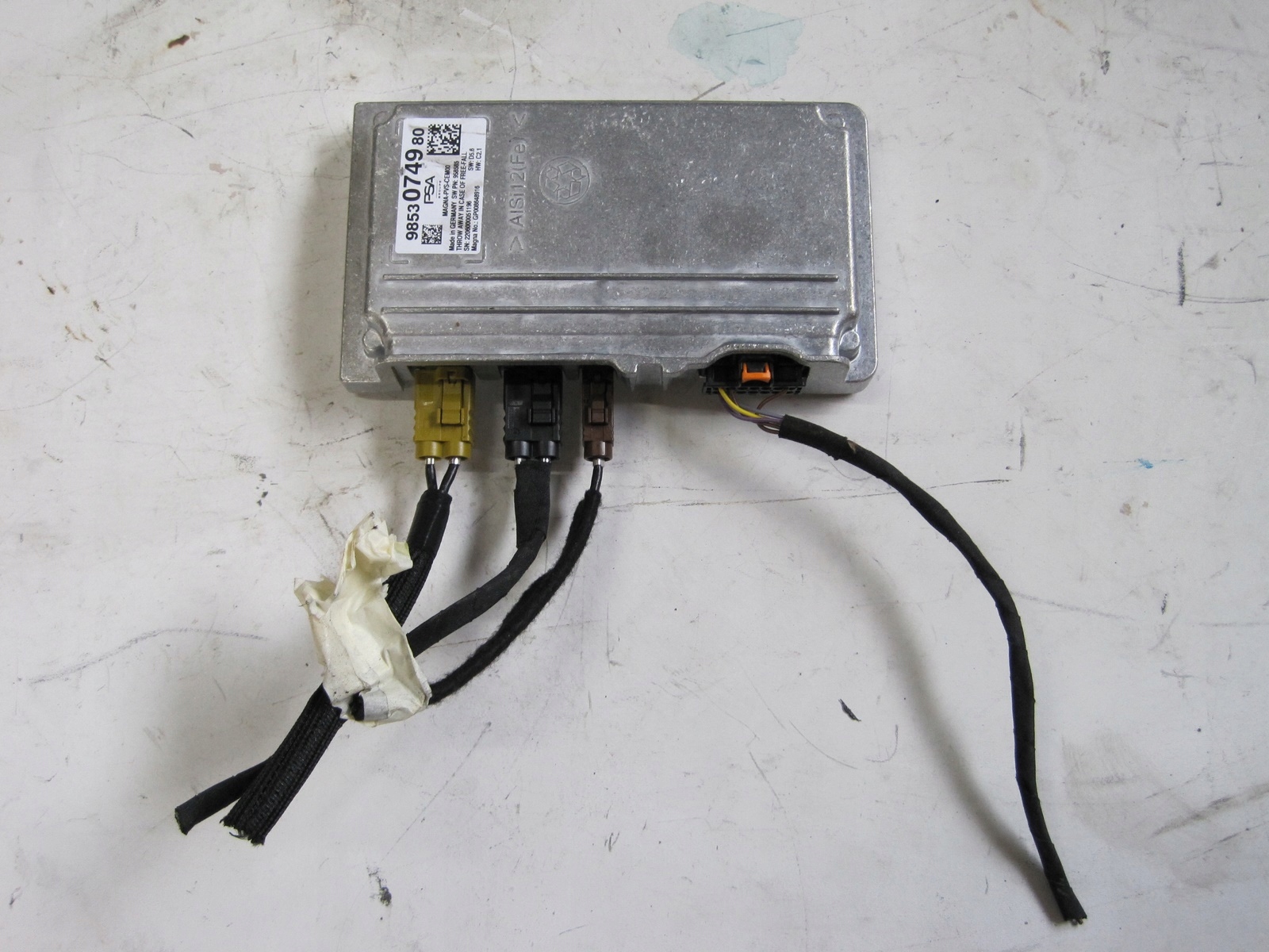 amplifier RADIA PEUGEOT 408 T10 9853074980