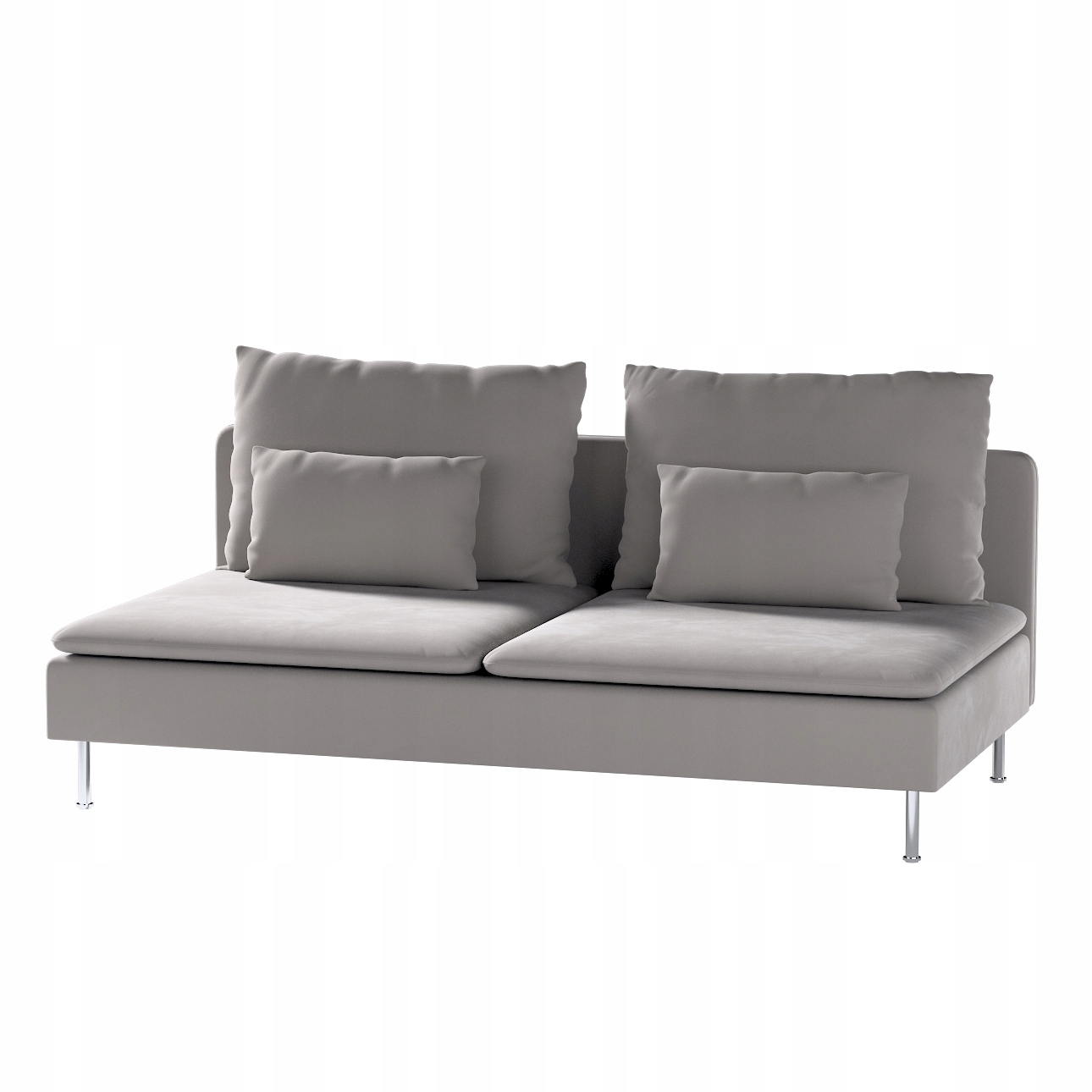 Dekoria Obal na modul Söderhamn 3-místný Ikea šedý