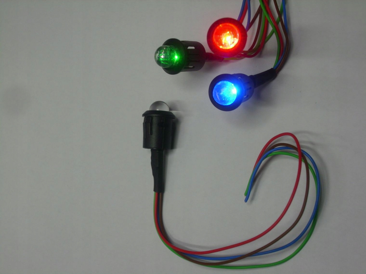

Kontrolka Led Rgb 8mm/12mm 12v 24v clear s.jasna