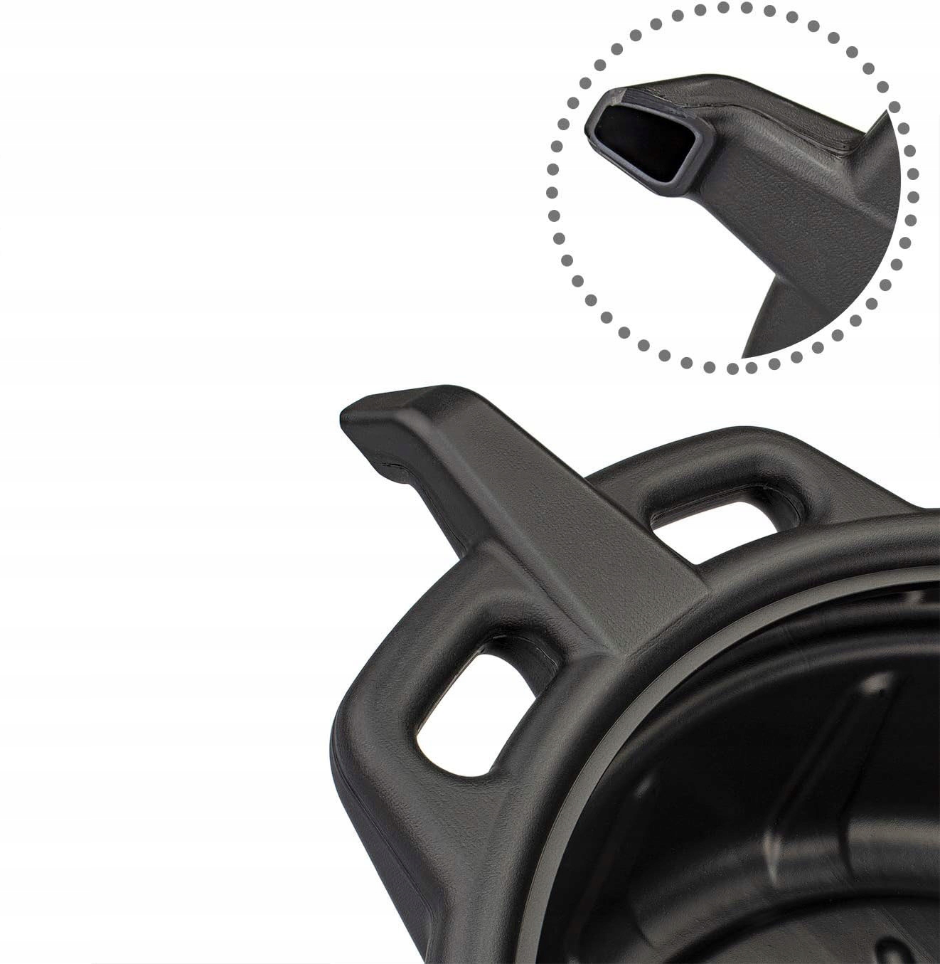 MISA MISKA DO SPUSZCZANIA ZLEWANIA OLEJU WANNA 16L Waga produktu z opakowaniem jednostkowym 5 kg