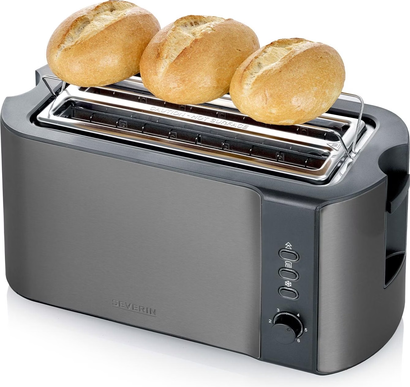 Severin At 9341 toustovač, opékač na 4 tousty, 6 úrovní opékání