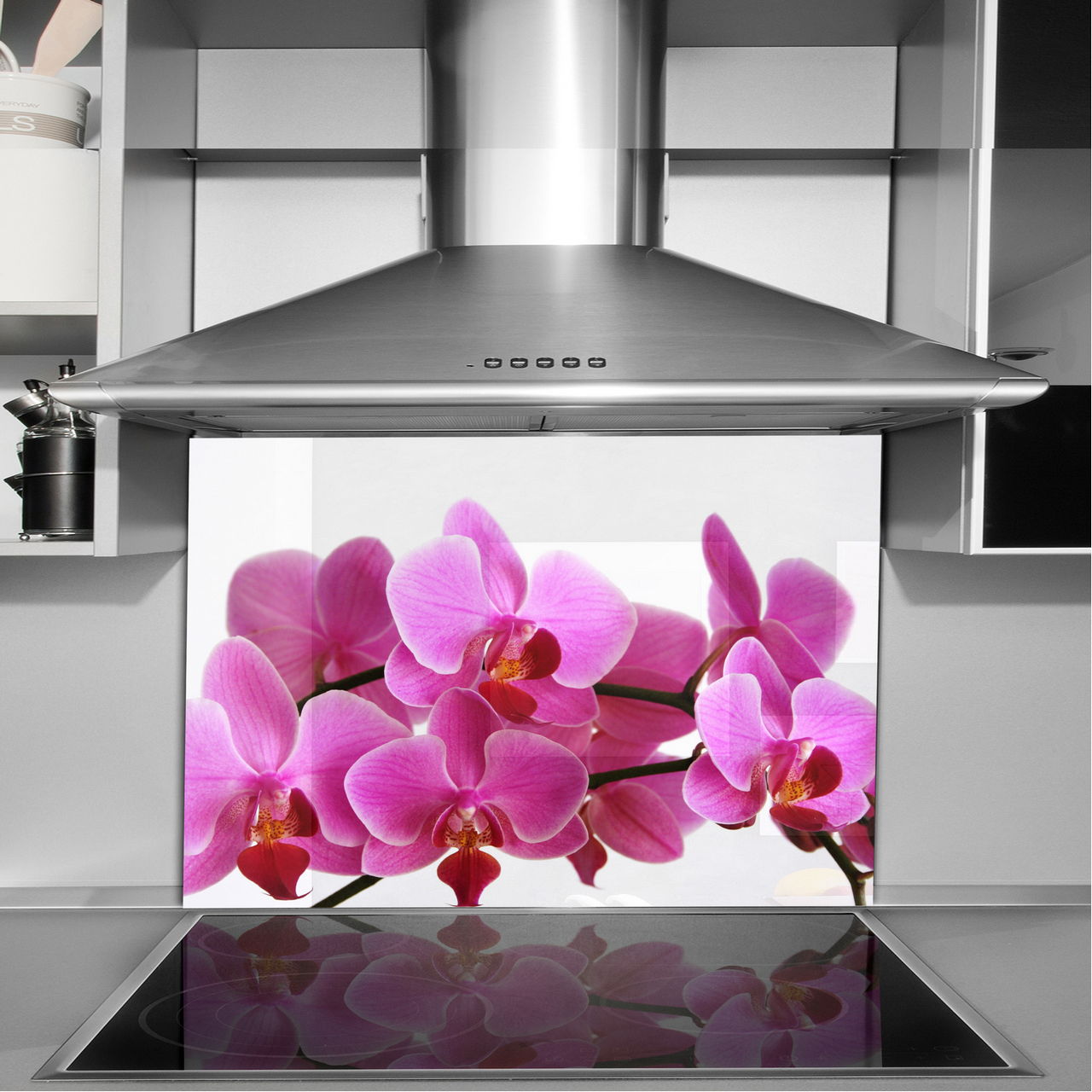 dekor szkło panel hartowany HD 90x65 storczyk Marka Follow The Glass