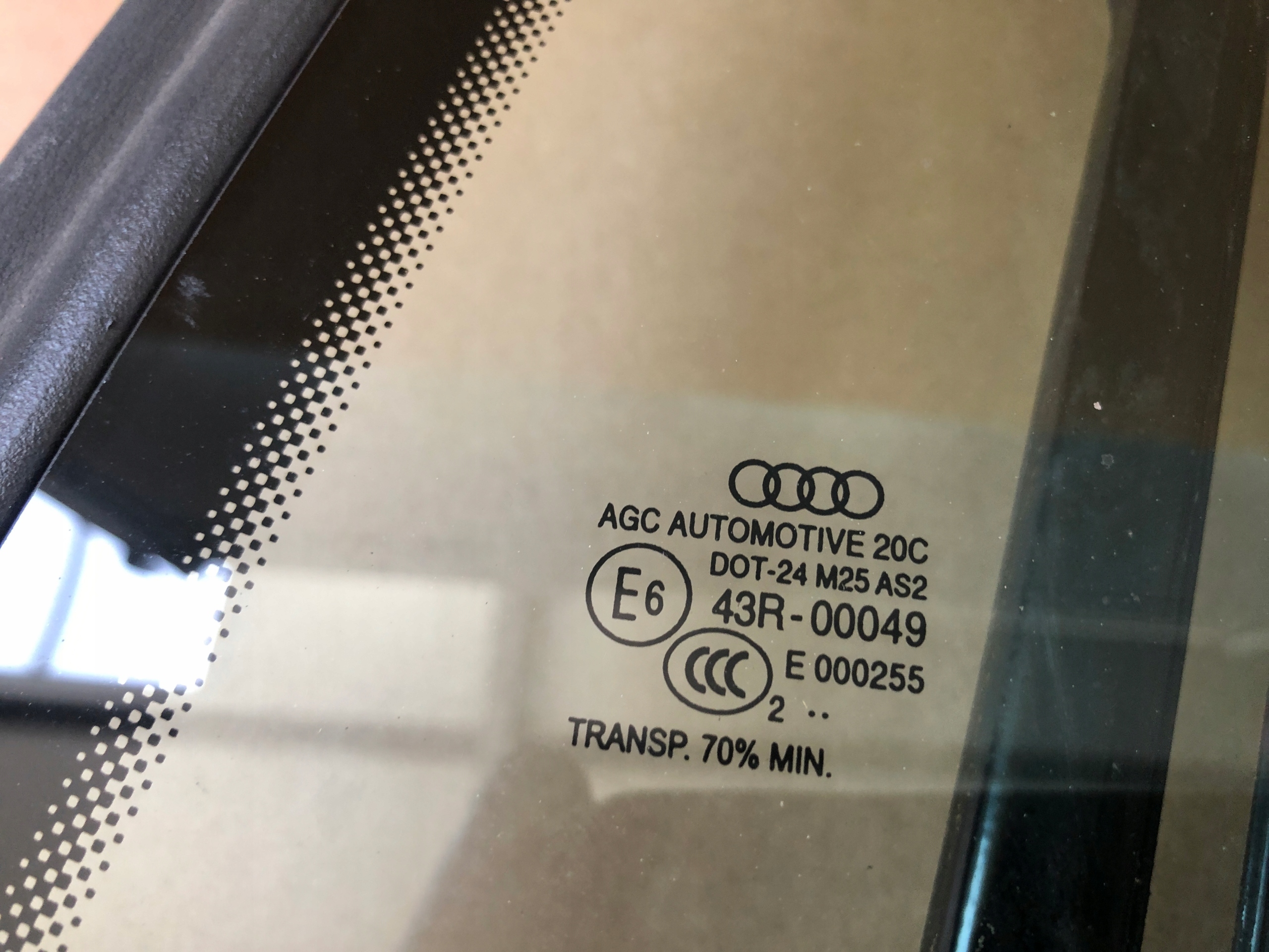AUDI A3 8V7 CABRIO window lift left rear part 2012