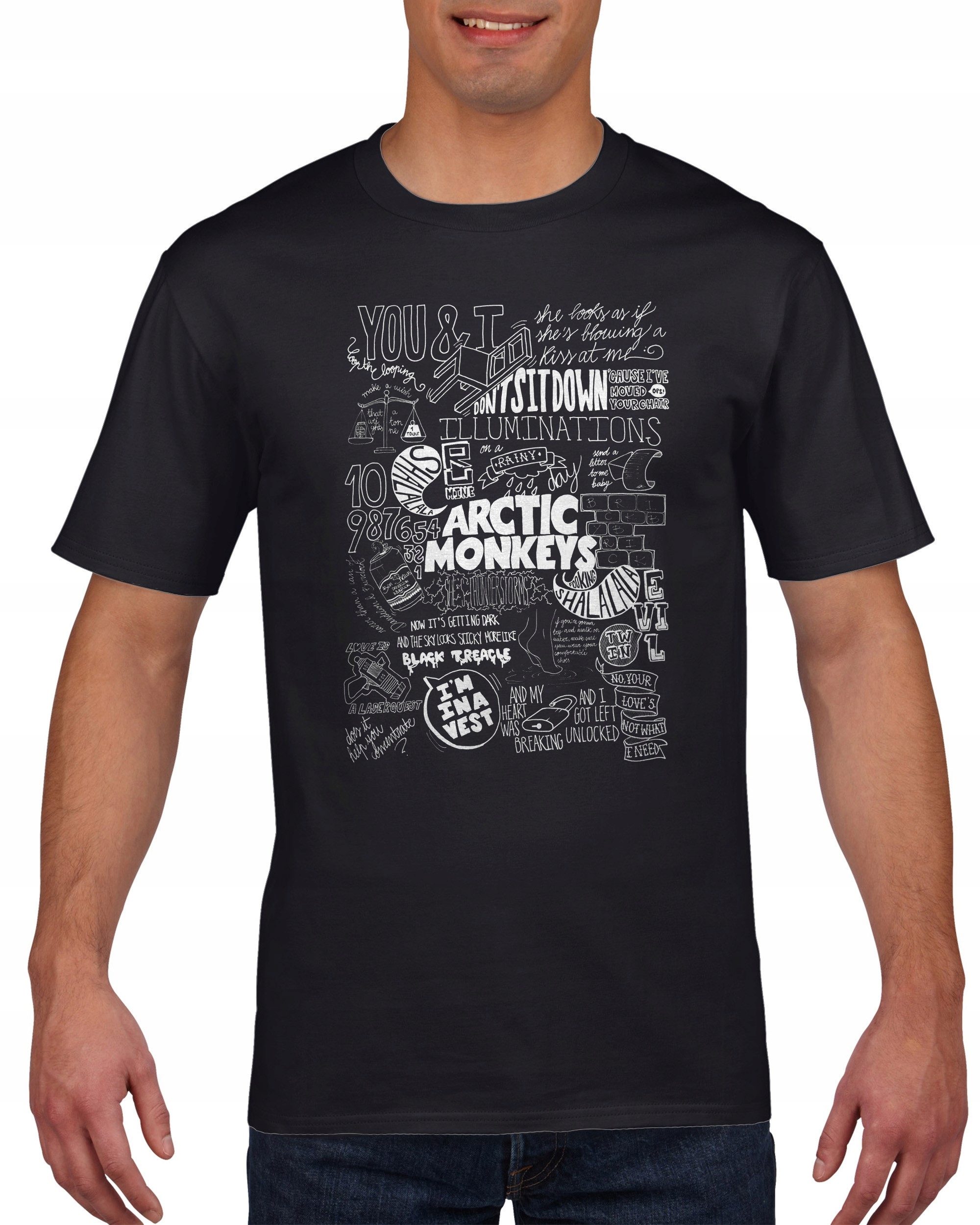 

Koszulka męska Arctic Monkeys c M