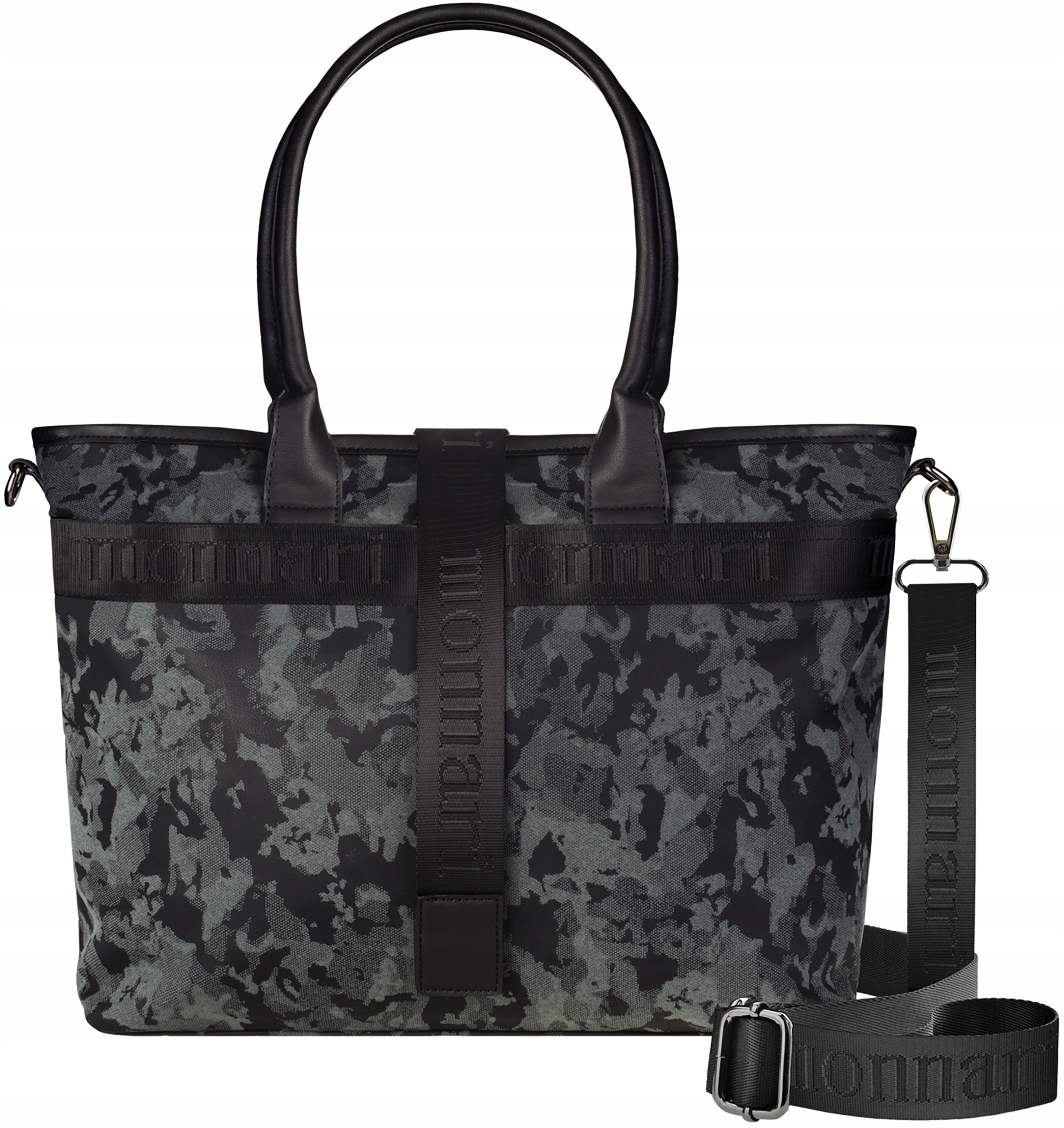 Monnari Dámská kabelka Shopper Aktovka A4 Městská Velká Prostorná taška Logo