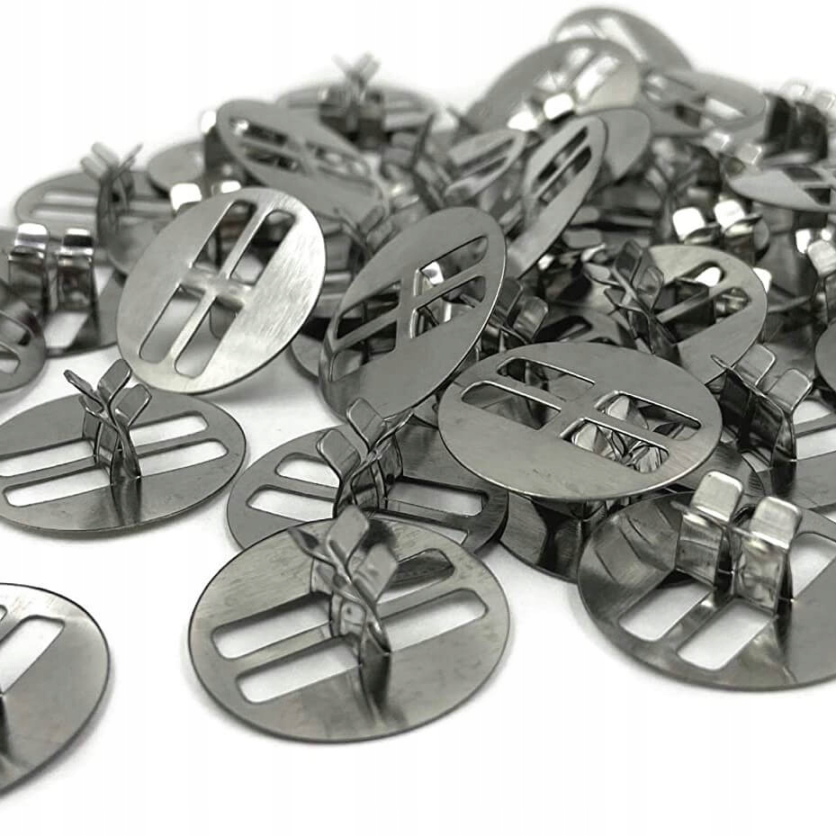 100 x Plíšky na dřevěné knoty