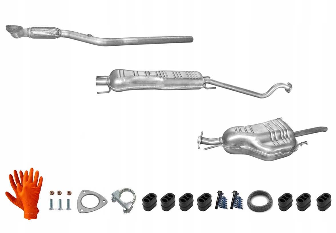 Opel Astra G 1.8i 16V 92kW (2000-9/2003) Sedan Výfukový Systém