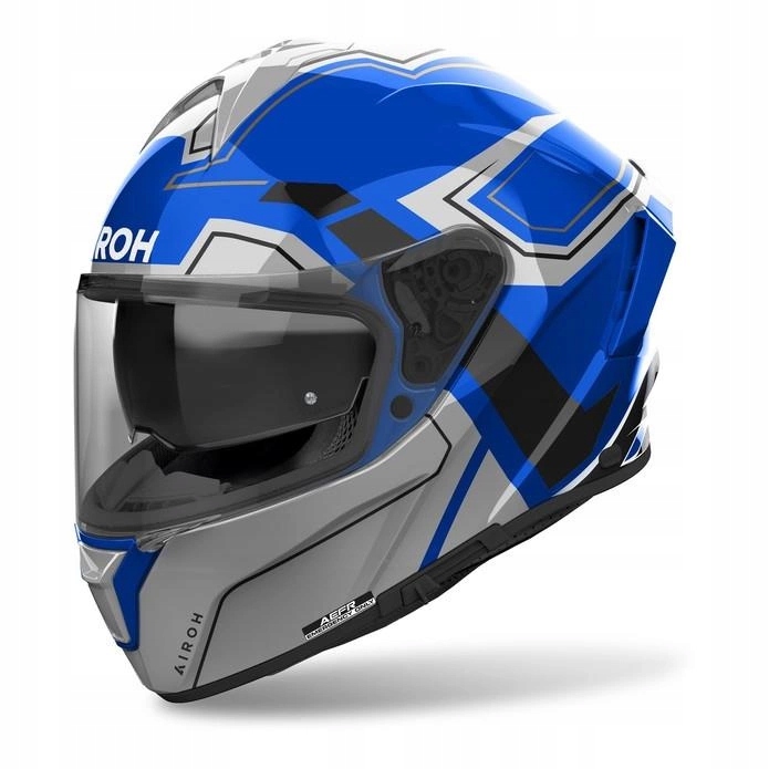 Motocyklová prilba Airoh Spark 2 Dart Blue Gloss modrá sivá Darčeky