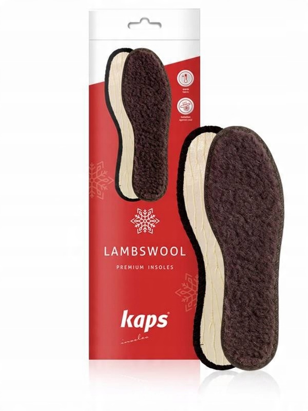 

Wełniane Wkładki do butów ocieplające Lambswool 38