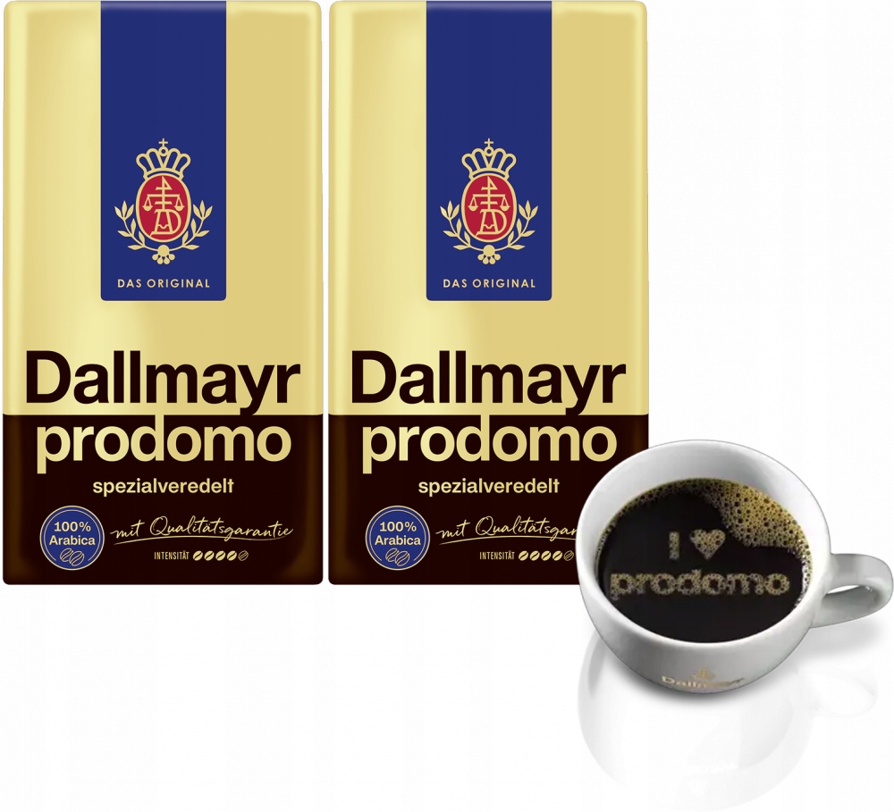 Dallmayr Prodomo 500g Kawa Mielona x2