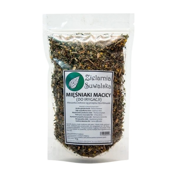 

Mieszanka Ziół Mięśniaki Macicy Do Irygacji 175g