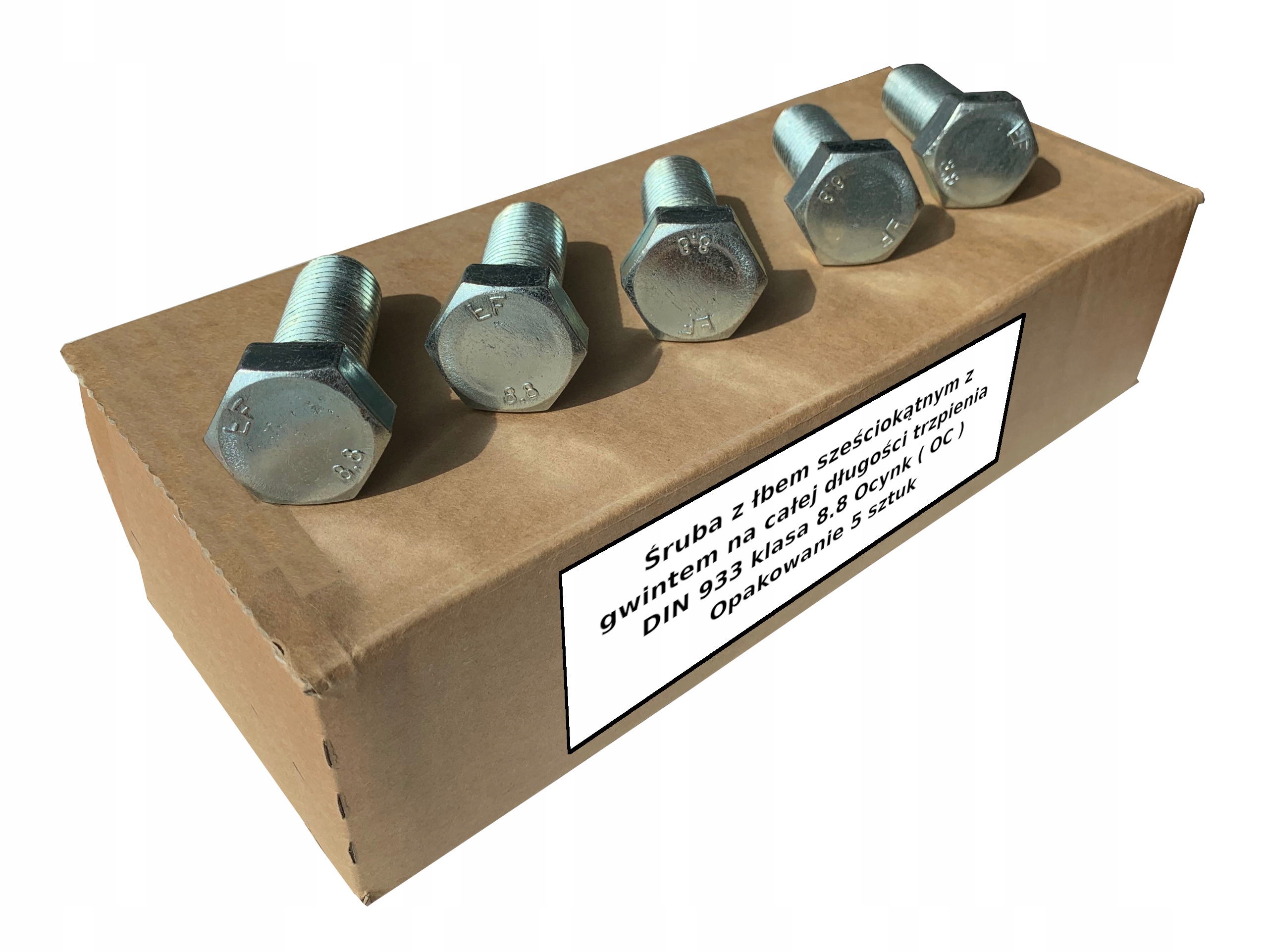 

Śruba M 7×35-8.8 oc.B Din 933 200 szt.