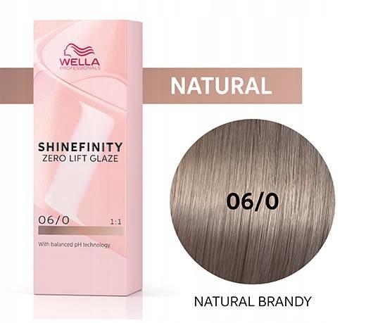 

Wella Shinefinity 60 ml 06/0 Nat Natural Brandy