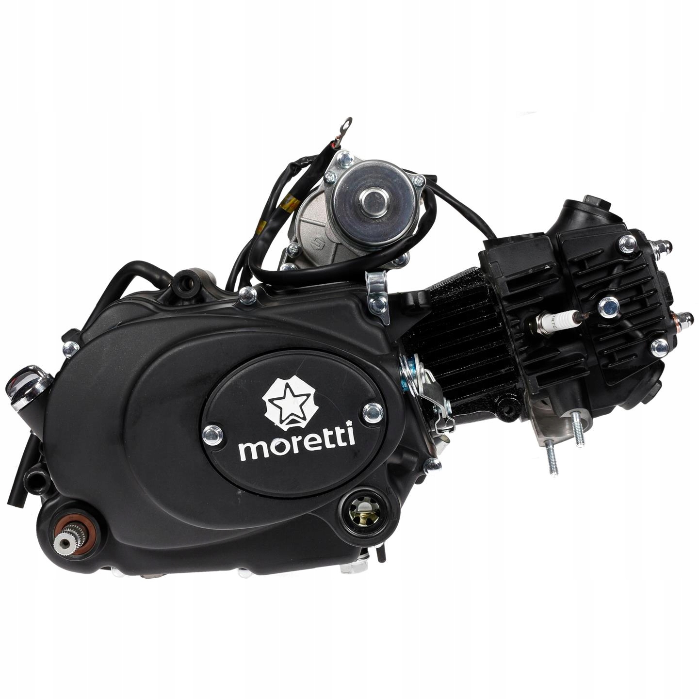 

Silnik Moretti 80cc 4T Motorower poziomy czarny