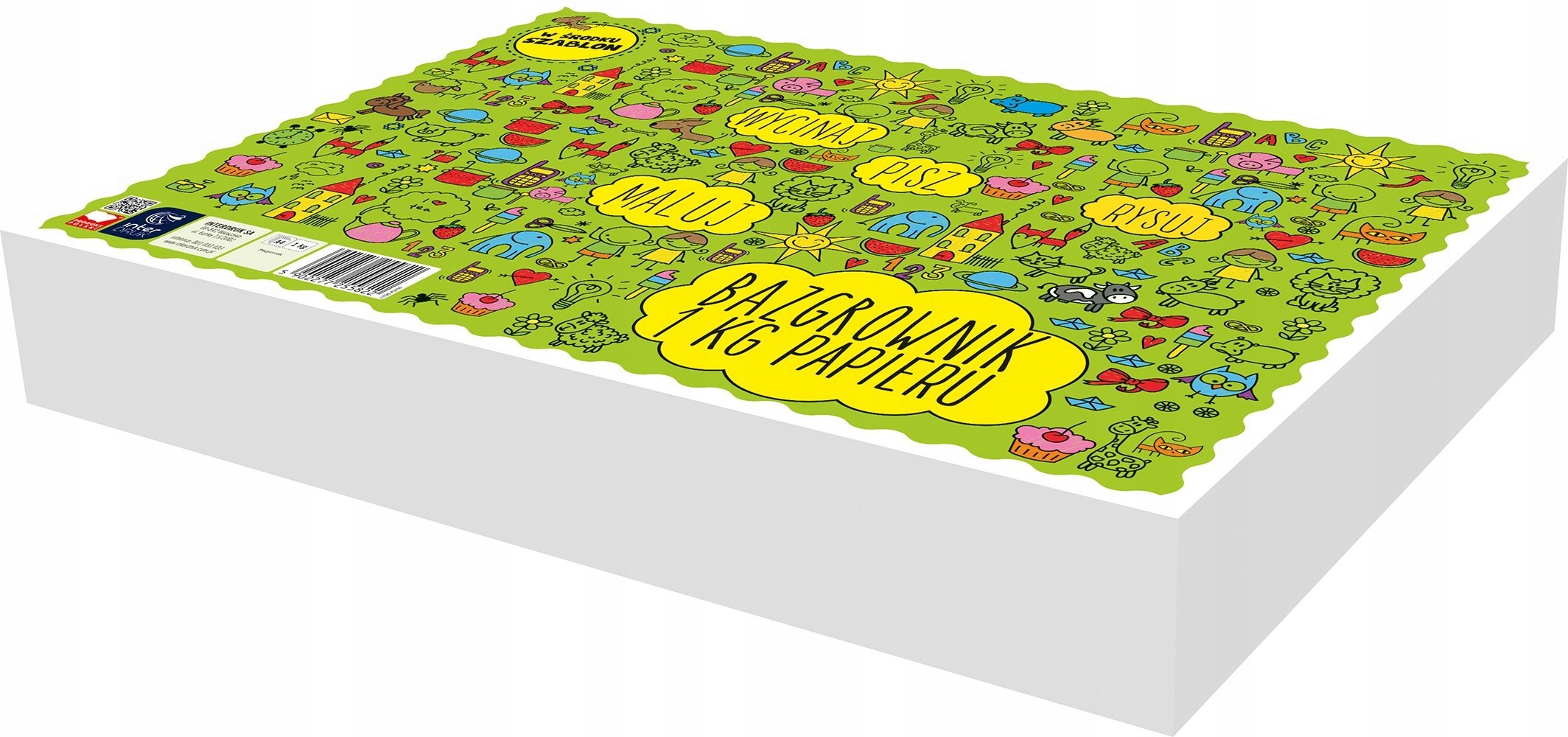 BAZGROWNIK SZKICOWNIK BLOK RYSUNKOWY 1kg 200k. XXL Kod producenta CA001005