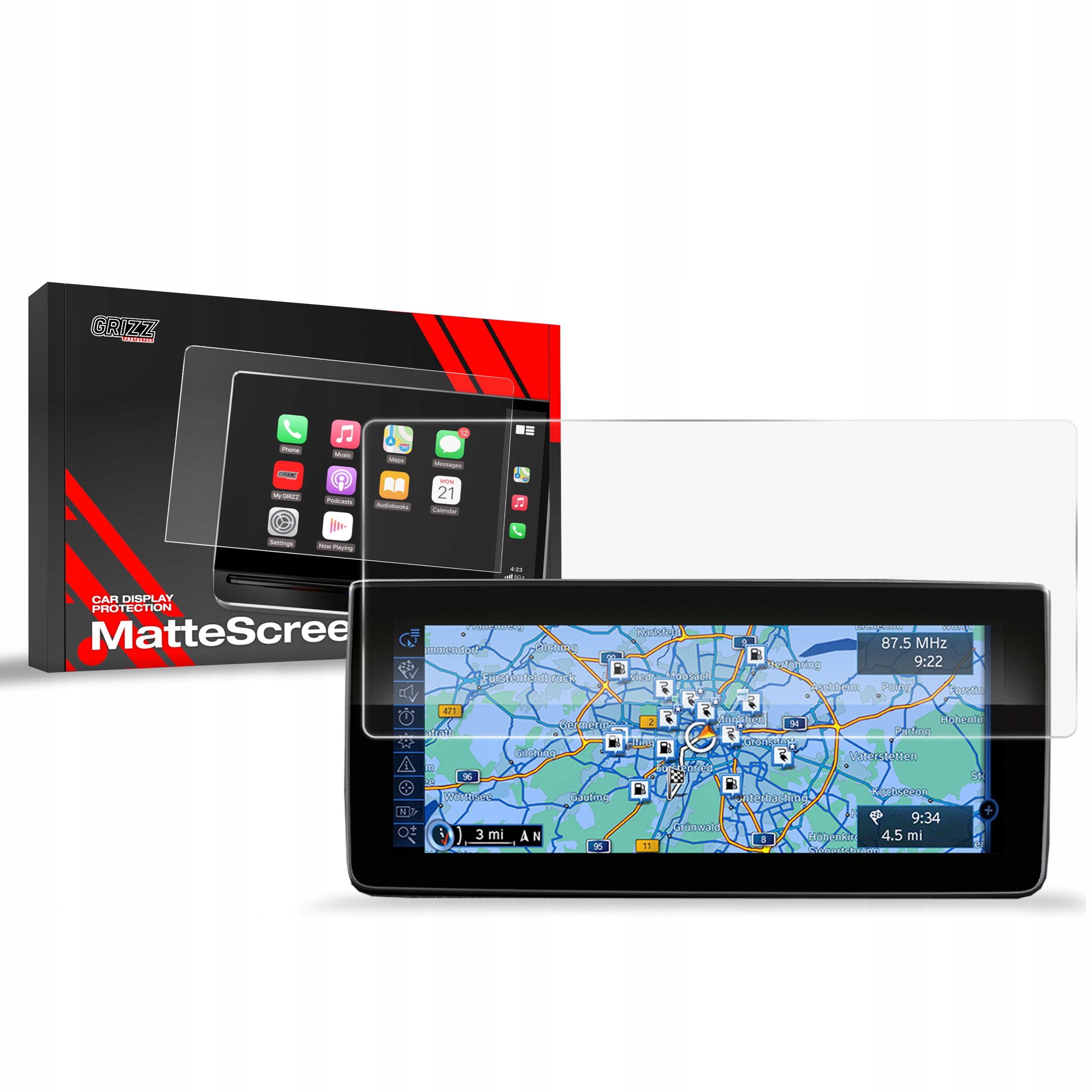 Fólie na displej (matná), Bmw i3, 2013-2022