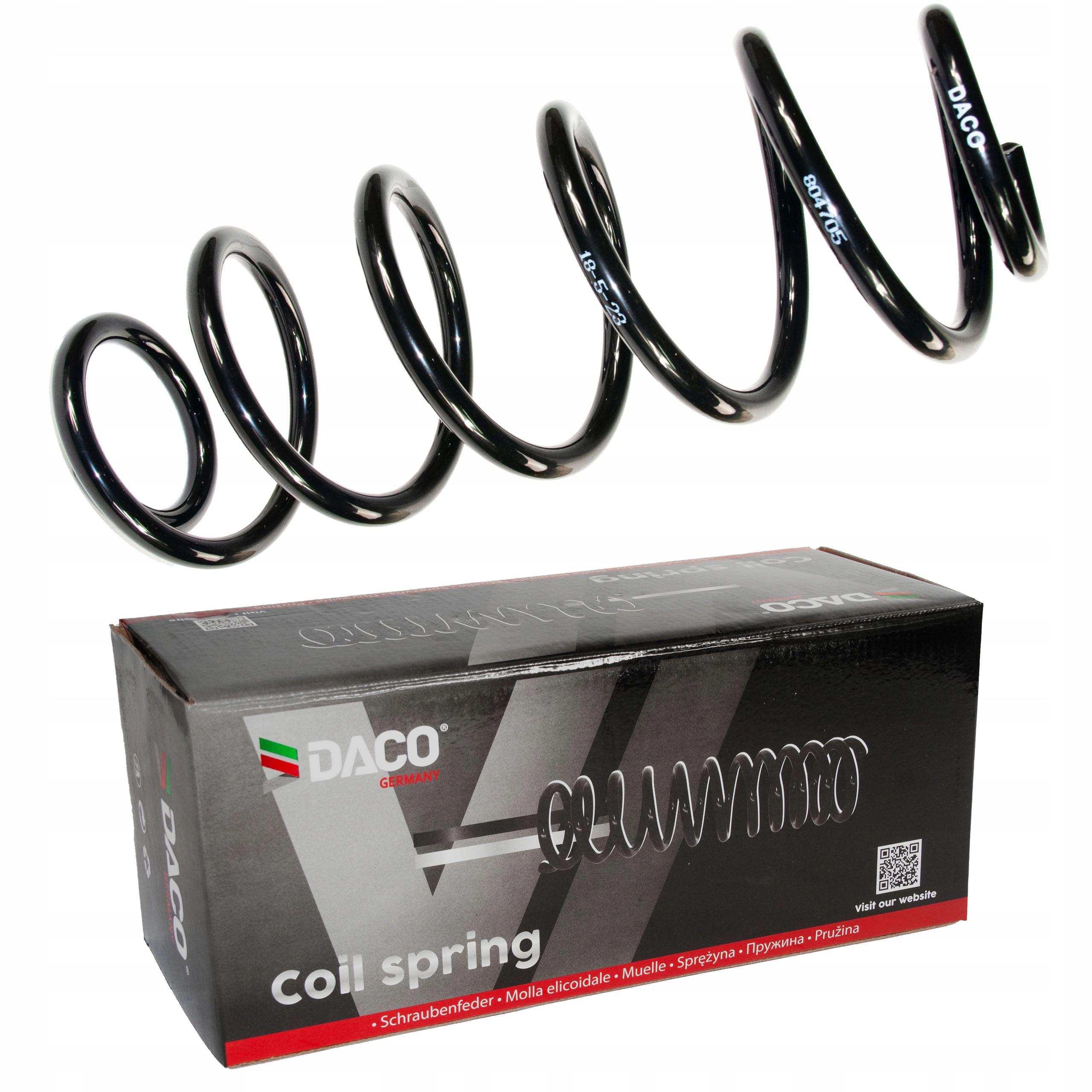 SPRĘŻYNY AUDI A4 A6 C5 VW PASSAT B5 PRZÓD DACO