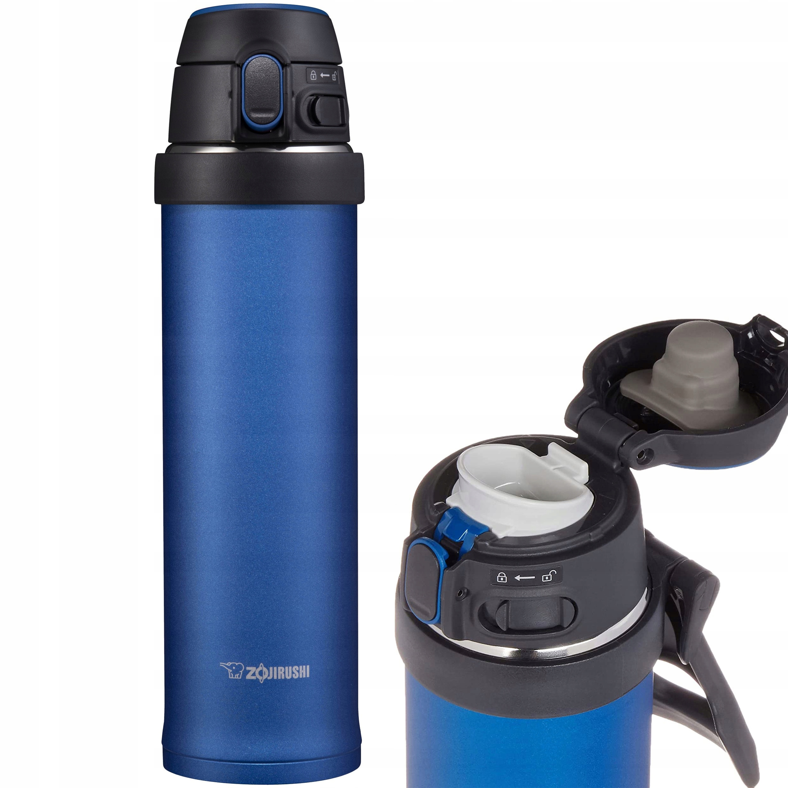 Termohrnek s lehkou rukojetí na nápoje Zojirushi SM-QAF60 0,6L s rukojetí