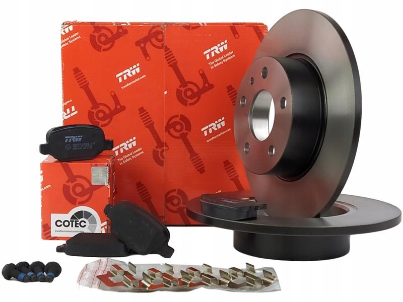 

Trw Tarcze Klocki Tył Alfa Romeo 147 156 Tylne