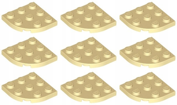 

Lego 30357 Płytka 3x3 piaskowa (11g) 9 szt.