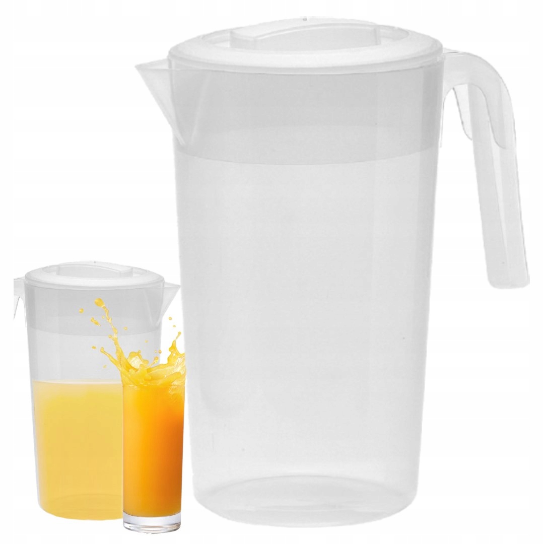 

Dzbanek Do Wody Soku 2L Z Pokrywką 2000ml Pl