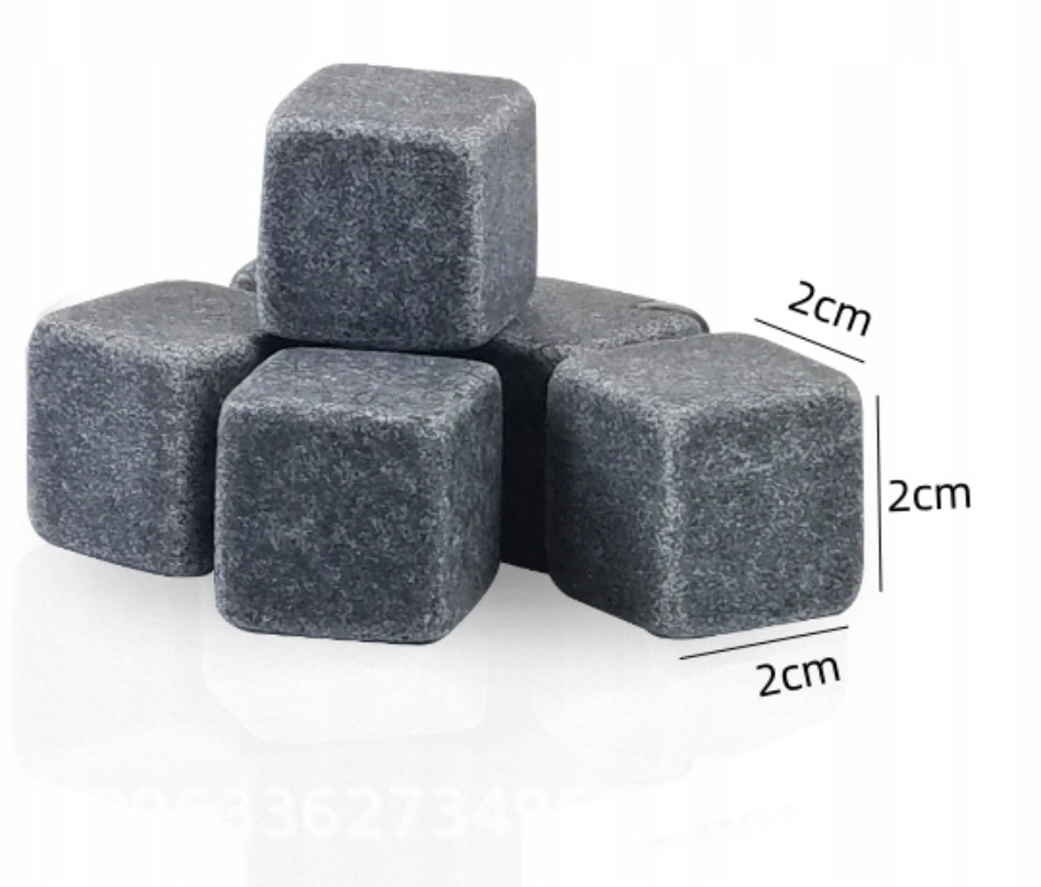 Kamienie lodowe do drinków whisky na prezent kamienie kostki lodowe 12 szt Producent inna