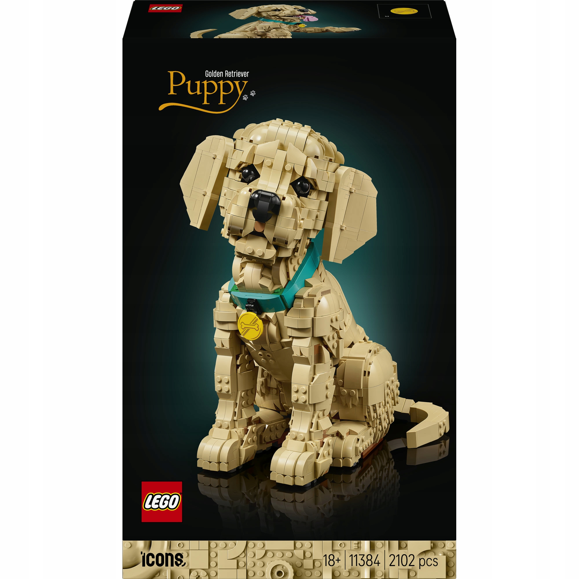 Lego Icons 11384 Štěně zlatého retrívra