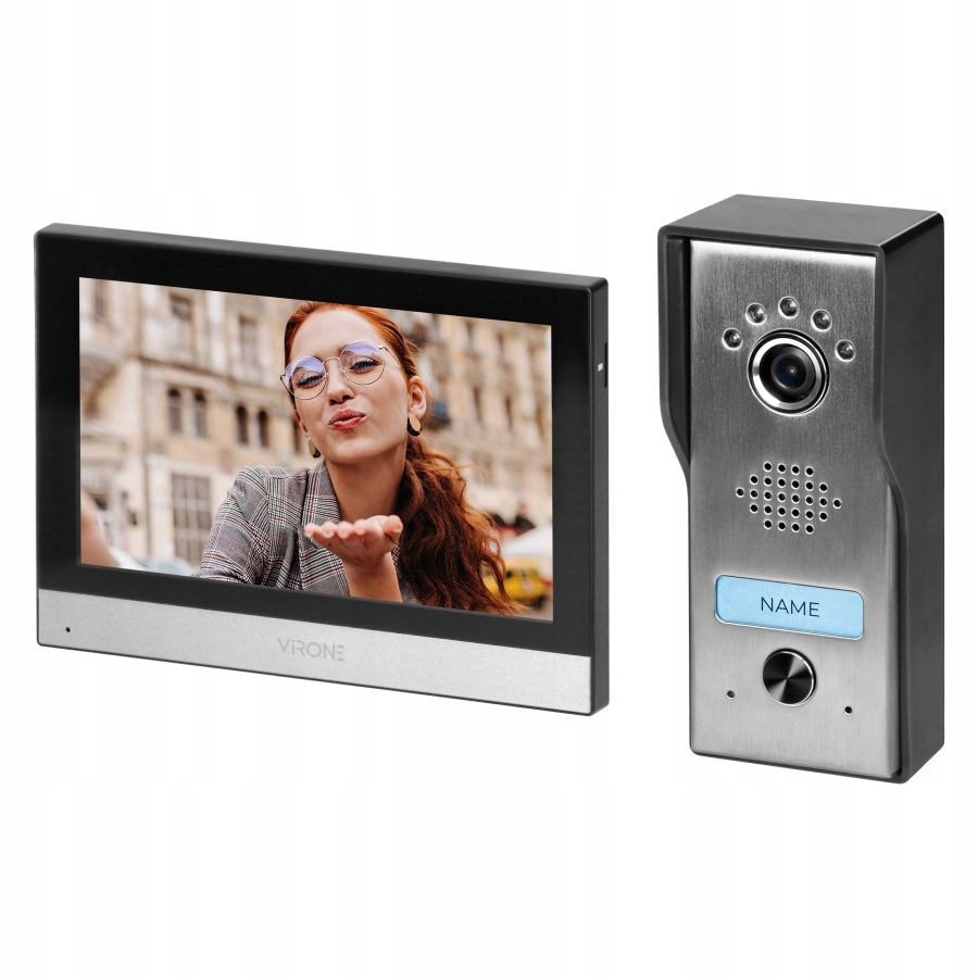 Rodinný Videomofonový Set 4 Žilový 7'' Acero ON-VDP-71/B