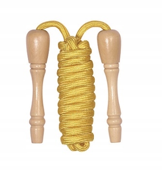 Детские игрушки Деревянная скакалка Yellow Goki