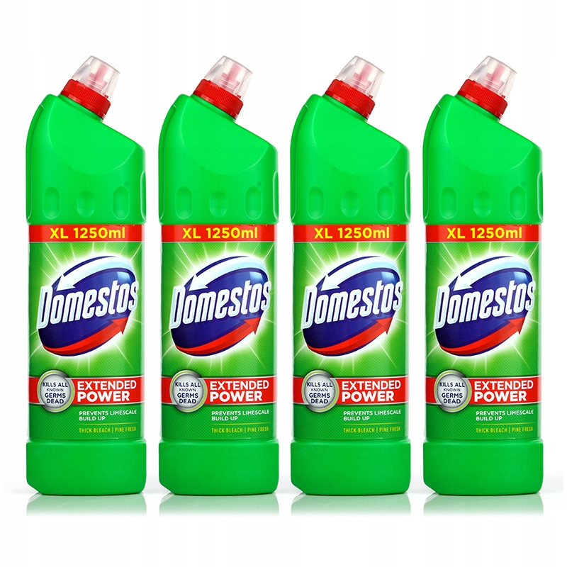 

Domestos Płyn Zestaw do Wc toalet Pine 4 x 1250ml