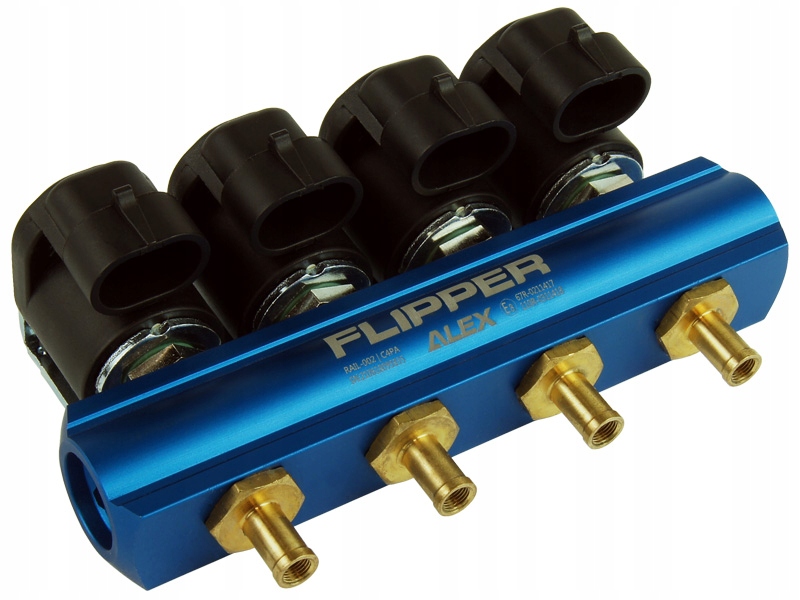 C077-40-20-01-00 - ALEX FLIPPER 2OHM 4 CYL LPG INJECTION RUN