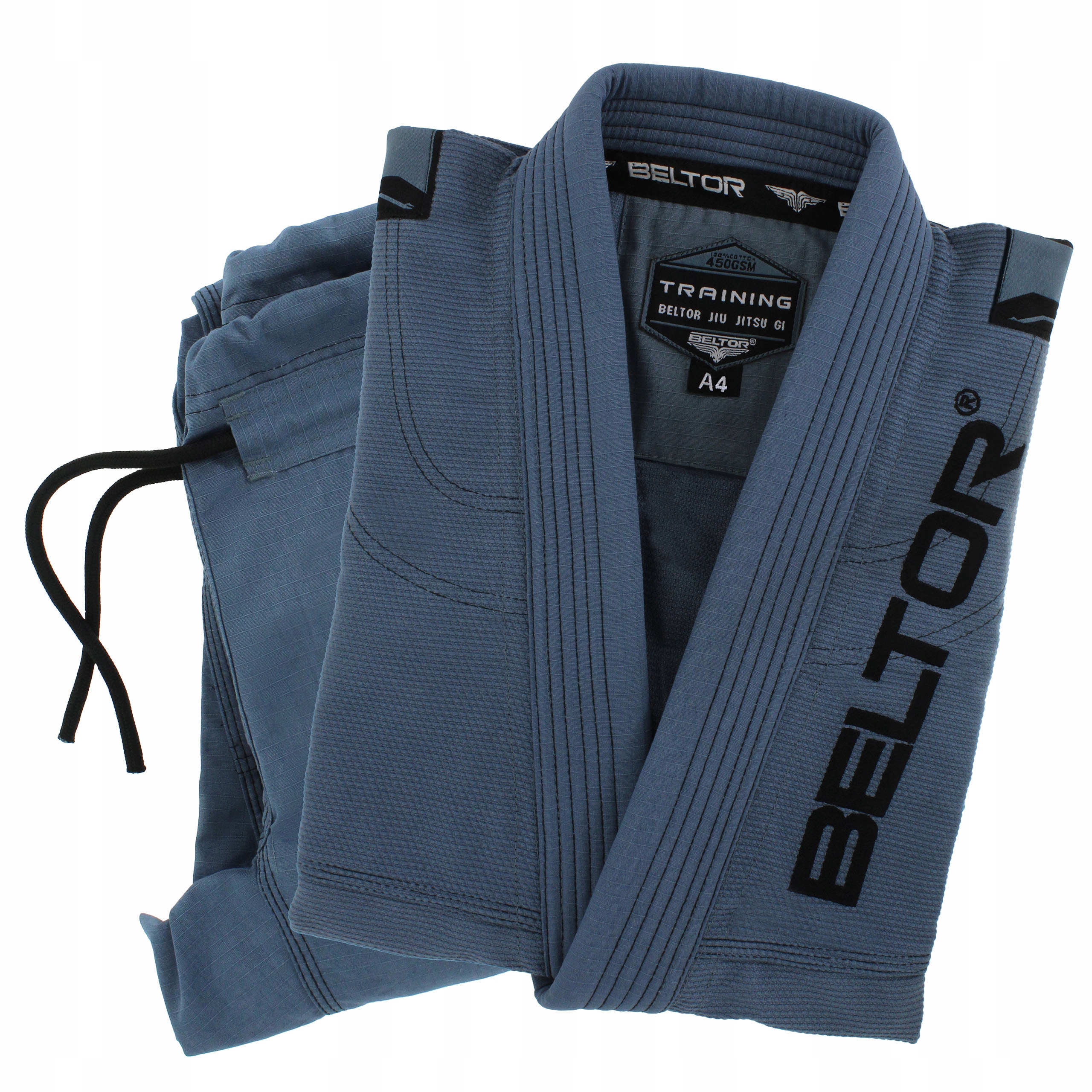 Beltor Kimono Bjj Gi Training Szare Jiu-jitsu 450gsm A4